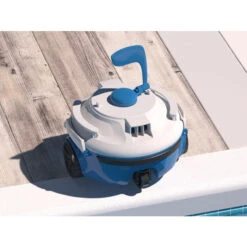 Robot De Piscine électrique Sans Fil Autonome Bestway GUPPY -Piscine Famille 17523 3