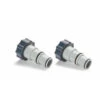 Lot De 2 Adaptateurs Males 32-38 Mm Intex -Piscine Famille 25007 lot de 2 adaptateurs a connexion 38 et 32 mm