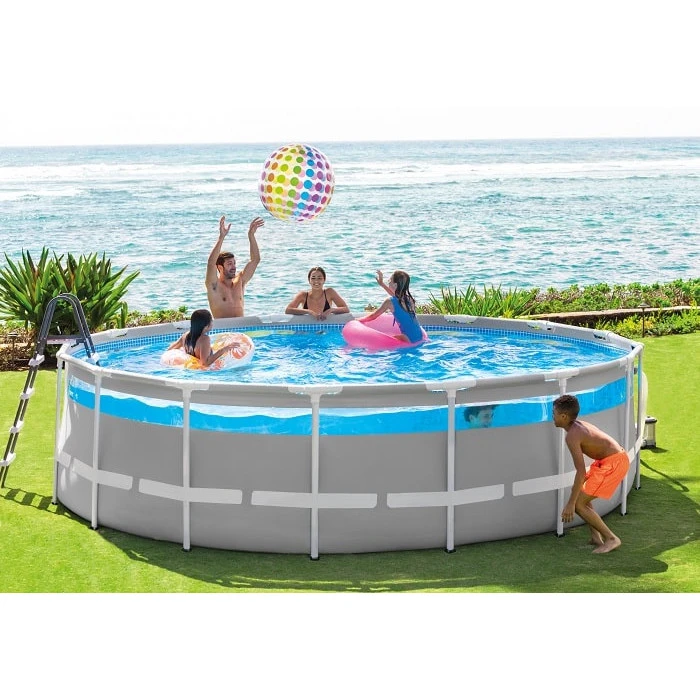 Piscine Tubulaire Ronde Intex Prism Frame Clear Window 4,88 X 1,22 M 6 Piscine Tubulaire Ronde Intex Prism Frame Clear Window 4,88 X 1,22 M – Image 4