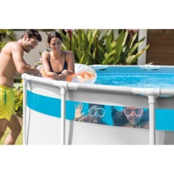 Piscine Tubulaire Ronde Intex Prism Frame Clear Window 4,88 X 1,22 M 17 Piscine Tubulaire Ronde Intex Prism Frame Clear Window 4,88 X 1,22 M -Piscine Famille 26730np ambiance min