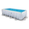 Piscine Tubulaire Rectangulaire Intex Chevron 4 X 2 X 1 M -Piscine Famille 26780np kit piscine chevron rectangulaire