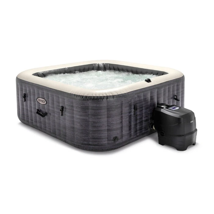 Spa Gonflable Intex Pure Spa Ardoise 6 Places 3 Spa Gonflable Intex Pure Spa Ardoise 6 Places