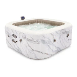 Spa Gonflable Intex PureSpa Calacatta 4 Places -Piscine Famille 28464ex spa gonflable calacatta 4 places