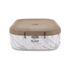 Spa Gonflable Intex PureSpa Calacatta 4 Places -Piscine Famille 28464ex spa gonflable calacatta 4 places couverture