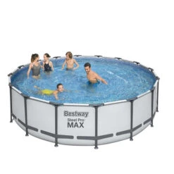 Piscine Tubulaire Ronde Bestway Power Steel 4,88 X 1,22 M 17 Piscine Tubulaire Ronde Bestway Power Steel 4,88 X 1,22 M -Piscine Famille 5612z 2