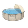 Piscine Tubulaire Ronde Bestway Power Steel™ 3,96 X 1,07 M -Piscine Famille 5614v