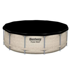 Piscine Tubulaire Ronde Bestway Power Steel™ 3,96 X 1,07 M 8 Piscine Tubulaire Ronde Bestway Power Steel™ 3,96 X 1,07 M -Piscine Famille 5614v bache