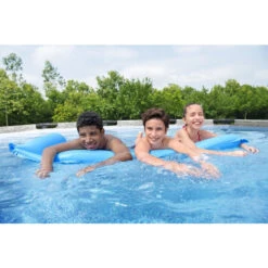 Piscine Tubulaire Ronde Bestway Steel Pro Max 5,49 X 1,22 M -Piscine Famille 5618y piscine hors sol bestway ronde steel pro max 549 122 ambiance 2