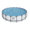 Piscine Tubulaire Ronde Bestway Steel Pro Max 5,49 X 1,22 M - Gris Clair 2 Piscine Tubulaire Ronde Bestway Steel Pro Max 5,49 X 1,22 M - Gris Clair -Piscine Famille 56462 4