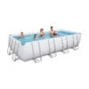 Piscine Tubulaire Rectangulaire Bestway Power Steel 5,49 X 2,74 X 1,22 M Avec Filtre à Sable 2 Piscine Tubulaire Rectangulaire Bestway Power Steel 5,49 X 2,74 X 1,22 M Avec Filtre à Sable -Piscine Famille 56466