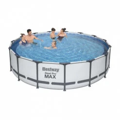 Piscine Tubulaire Ronde Bestway Steel Pro Max 4,57 X 1,07 M -Piscine Famille 56488 ambiance 1