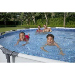 Piscine Tubulaire Ronde Bestway Steel Pro Max 4,27 X 0,84 M -Piscine Famille 56595 ambiance 1