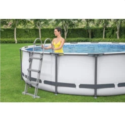 Piscine Tubulaire Ronde Bestway Steel Pro Max™ 4,27 X 1,07 M -Piscine Famille 56950 2 1