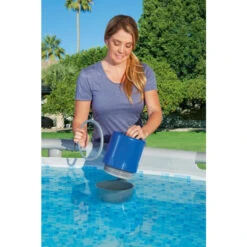 Skimmer De Surface Bestway Flowclear Pour Piscine Autoportée Ou Tubulaire -Piscine Famille 58233 raviday skimmer surface flowclear bestway 2