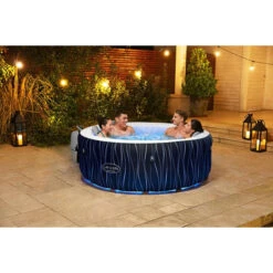 Spa Gonflable Bestway Lay-Z Spa HOLLYWOOD AirJet 6 Places -Piscine Famille 60059 spa gonflable bestway lay z spa hollywood ambiance 3