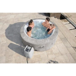 Spa Gonflable Bestway Lay-Z Spa ZURICH AirJet 4 Places -Piscine Famille 60065 spa gonflable bestway lay z spa zurich ambiance 2