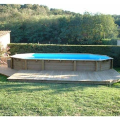 Piscine En Bois Octogonale Ubbink Océa 8,60 X 4,70 X 1,30 M - Liner Bleu 8 Piscine En Bois Octogonale Ubbink Océa 8,60 X 4,70 X 1,30 M - Liner Bleu -Piscine Famille 7504509 piscine bois octogonale ubbink ocea 470 860 bleu ambiance