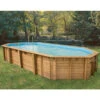 Piscine En Bois Octogonale Ubbink Océa 8,60 X 4,70 X 1,30 M - Liner Bleu -Piscine Famille 7504509 piscine bois octogonale ubbink ocea 470 860 bleu principale