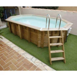 Piscine En Bois Octogonale Ubbink Océa 5,50 X 3,55 X 1,20 M - Liner Beige 12 Piscine En Bois Octogonale Ubbink Océa 5,50 X 3,55 X 1,20 M - Liner Beige -Piscine Famille 7504594 piscine bois octogonale ubbink ocea 355 550 beige echelle