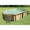 Piscine En Bois Octogonale Ubbink Sunwater 4,90 X 3,00 X 1,20 M - Liner Beige -Piscine Famille 7504596 piscine bois octogonale ubbink sunwater 300 490 beige