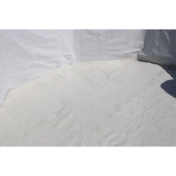 Piscine En Bois Hexagonale Ubbink Azura 4,10 X 1,20 M - Liner Bleu + Bâche à Bulles -Piscine Famille azura 410 7