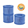 Lot De 3 Cartouches Antibactériennes De Spa Gonflable Netspa -Piscine Famille cartouche bacti stop 1 1