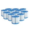 Lot De 12 Cartouches De Filtration Type H Pour Piscines Intex -Piscine Famille cartouches h spa x12