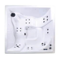 Spa Acrylique NetSpa Square 5 Personnes -Piscine Famille cuve acrylique spa rigide 5 places square 1