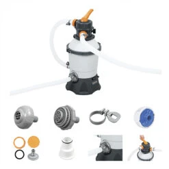 Filtre à Sable Complet Bestway Flowclear 3 M³/h -Piscine Famille filtre sable bestway flowclear 58515 5