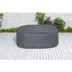 Couverture Thermique Pour Spa Carré Bestway L 180 X L 180 X H 71 Cm -Piscine Famille housse thermique carree energysense 180 m x 180 m x 71 cm lay z spa 1