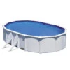 GRE Piscine Ovale Acier Gré Fidji - 6,10 X 3,75 X 1,20 M -Piscine Famille kit610eco piscine ovale acier gre fidji 600 375 120