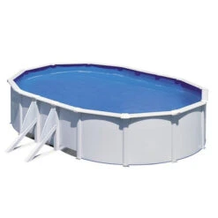 GRE Piscine Ovale Acier Gré Fidji - 6,10 X 3,75 X 1,20 M