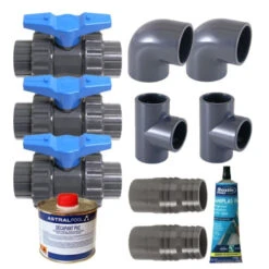 Ubbink Kit By-Pass Universel Deluxe Pour Toutes Pompe à Chaleur