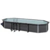 GRE Piscine Ovale Composite Gré - 8,04 X 3,86 X 1,24 M -Piscine Famille kpcov80d piscine ovale composite gre 804 386cm