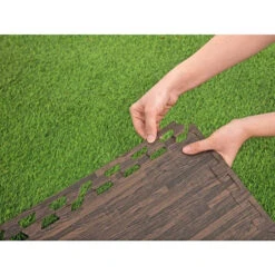 Tapis Effet Bois Pour Spa Et Piscine Bestway 3m² - 12 Dalles 13 Tapis Effet Bois Pour Spa Et Piscine Bestway 3m² - 12 Dalles -Piscine Famille lot de 12 dalles de protection de sol en mousse 5080 x 5080 cm effet bois pour piscine et spa bestway 4