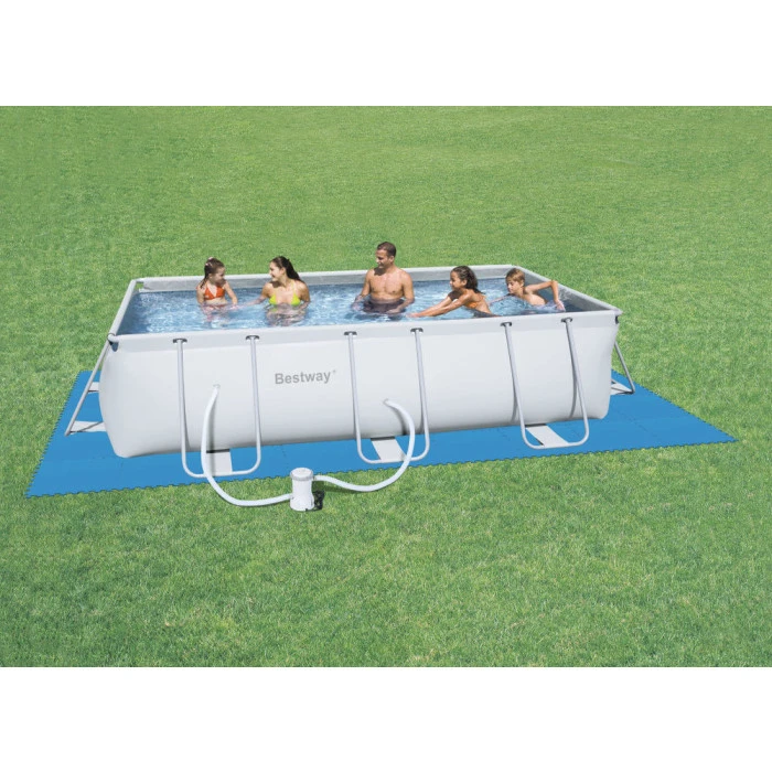 Lot De 9 Tapis De Sol Pour Piscine Ou Spa Bestway 50 X 50 Cm 9 Lot De 9 Tapis De Sol Pour Piscine Ou Spa Bestway 50 X 50 Cm – Image 7