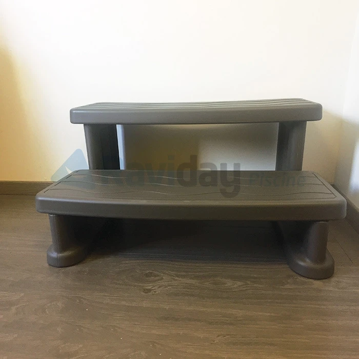 Marche-pied Pour Spa Gonflable Couleur Taupe 4 Marche-pied Pour Spa Gonflable Couleur Taupe – Image 2