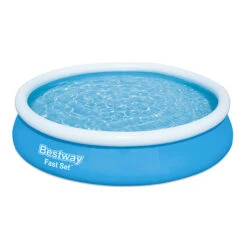 Piscine Autoportée Bestway Fast Set 3,66 X 0,76 M + Épurateur à Cartouche -Piscine Famille piscine autoportee bestway fast set 366 x 76 cm