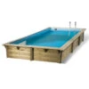 Piscine En Bois Rectangulaire Ubbink Linéa 6,50 X 3,50 X 1,40 M - Liner Bleu 1 Piscine En Bois Rectangulaire Ubbink Linéa 6,50 X 3,50 X 1,40 M - Liner Bleu -Piscine Famille piscine bois linea 350 x 650 h 140 cm liner bleu 1
