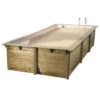 Piscine En Bois Rectangulaire Ubbink Sunwater 5,55 X 3,00 X 1,40 M - Liner Beige 2 Piscine En Bois Rectangulaire Ubbink Sunwater 5,55 X 3,00 X 1,40 M - Liner Beige -Piscine Famille piscine bois rectangulaire ubbink sunwater 300 555 beige