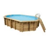 Piscine En Bois Octogonale Ubbink Azura 6,10 X 4 X 1,20 M - Liner Bleu 2 Piscine En Bois Octogonale Ubbink Azura 6,10 X 4 X 1,20 M - Liner Bleu -Piscine Famille piscine ubbink azura 610 400 120 bleu