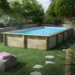 Piscine Weva Procopi En Bois 8 X 4 M 15 Piscine Weva Procopi En Bois 8 X 4 M -Piscine Famille piscine procopi 8 x 4 ambiance 3 min