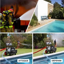 Motopompe De Piscine Pour Protection Incendie Pool Sam -Piscine Famille ps poolsam1 pompe piscine protection incendie pool sam ambiance situation