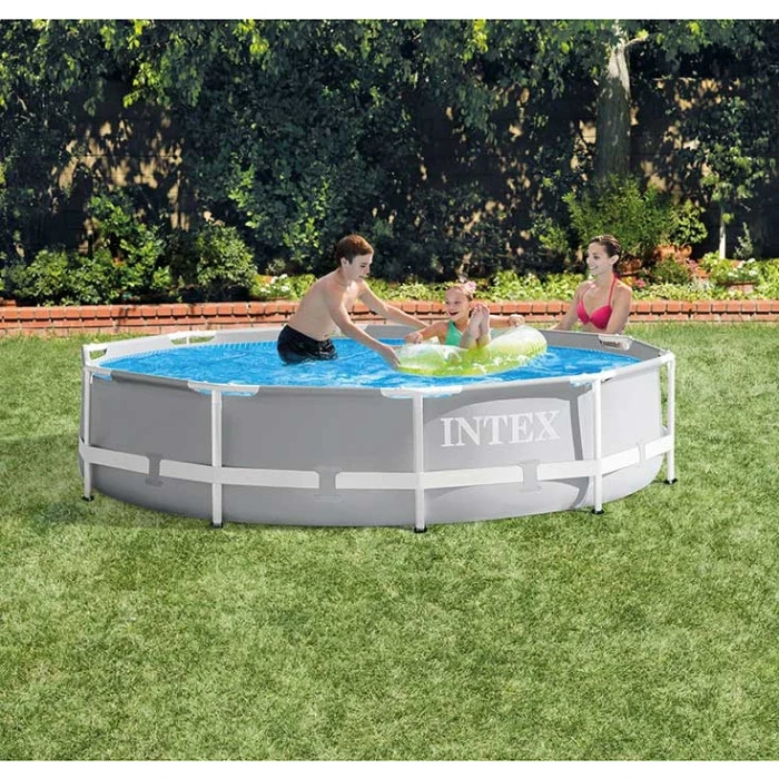 Piscine Tubulaire Ronde Intex Prism Frame 3,05 X 0,76 M + Epurateur 1 M3 4 Piscine Tubulaire Ronde Intex Prism Frame 3,05 X 0,76 M + Epurateur 1 M3 – Image 2