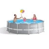 Piscine Tubulaire Ronde Intex Prism Frame 3,66 X 0,99 M -Piscine Famille raviday piscine tubulaire ronde intex prism frame 366 x 99 cm gris