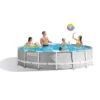 Piscine Tubulaire Ronde Intex Prism Frame 4,57 X 1,22 M - -Piscine Famille raviday piscine tubulaire ronde intex prism frame 4 57 x 1 22 m gris