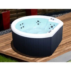 Spa Acrylique NetSpa Halfmoon 4 Personnes -Piscine Famille spa acrylique halfmoon 4 places netspa 1