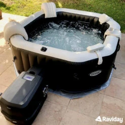 Spa Gonflable Intex PureSpa Carbone 6 Places 17 Spa Gonflable Intex PureSpa Carbone 6 Places -Piscine Famille spa carbone intex raviday 2 1