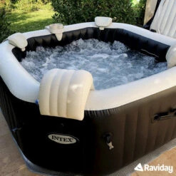 Spa Gonflable Intex PureSpa Carbone 6 Places 21 Spa Gonflable Intex PureSpa Carbone 6 Places -Piscine Famille spa carbone intex raviday 3 1