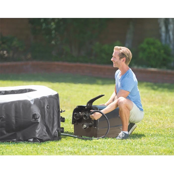 Spa Gonflable Intex PureSpa Carbone 6 Places 6 Spa Gonflable Intex PureSpa Carbone 6 Places – Image 4